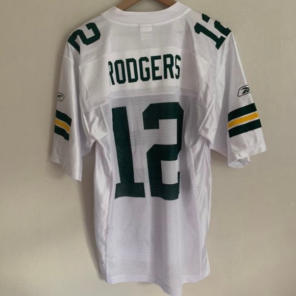 Reebok Aaron Rodgers Green Bay Packers Jersey S - Picture 7 of 8
